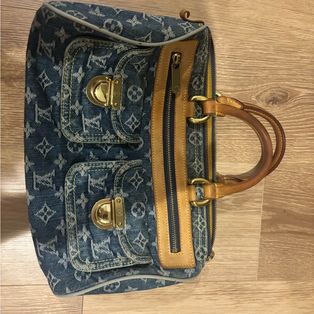 Louis Vuitton Monogram Denim Neo Speedy Handbag SP1015